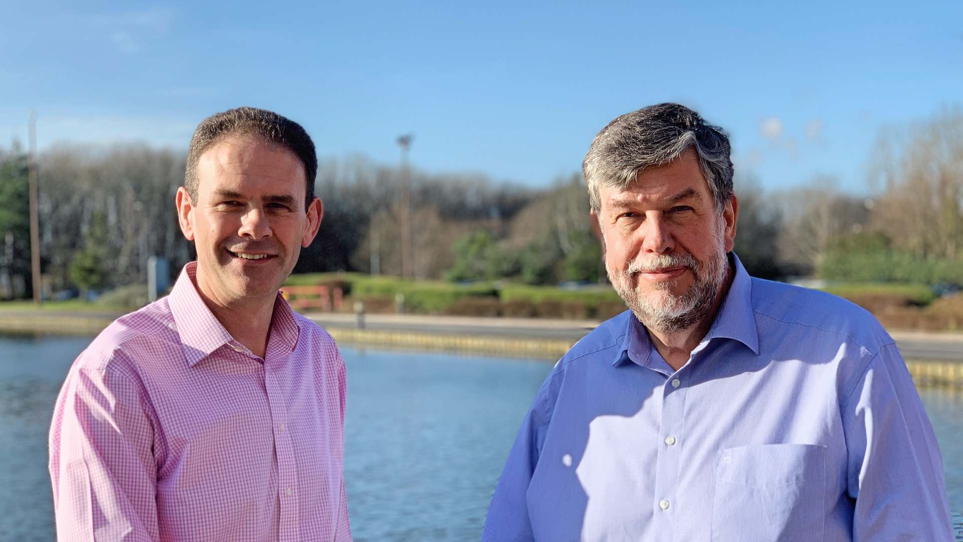 Nigel Perry and Frank Millar Nigel Perry and Frank Millar