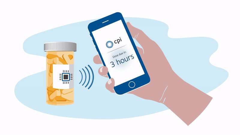 GPS hyperlabels from M-Connected will tell a smartphone where your drug is in the supply chain GPS hyperlabels from M-Connected will tell a smartphone where your drug is in the supply chain