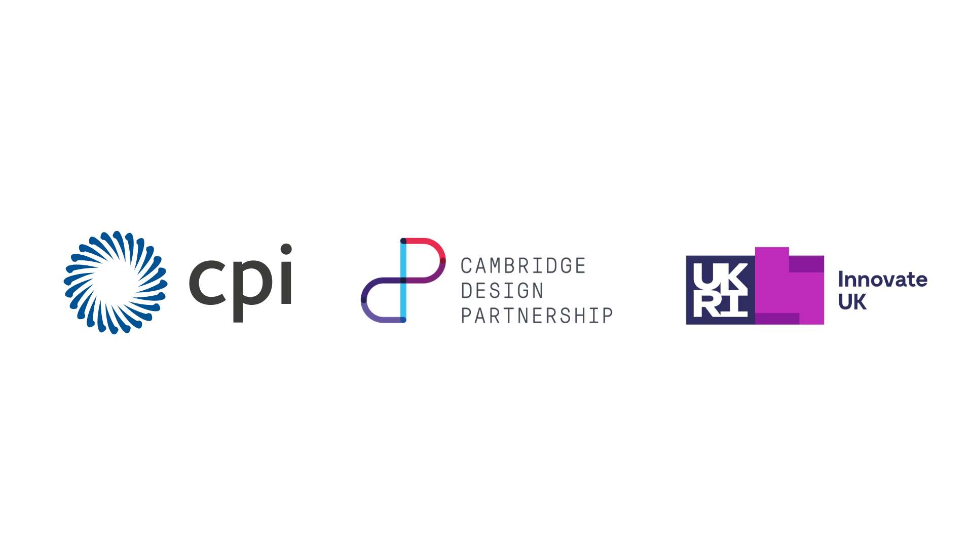 CPI CDP Innovate UK Logos CPI CDP Innovate UK Logos