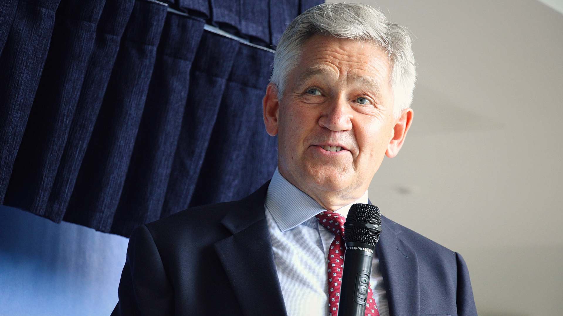Bob Coxon addresses guests during the plaque unveiling event at NETPark Bob Coxon addresses guests during the plaque unveiling event at NETPark