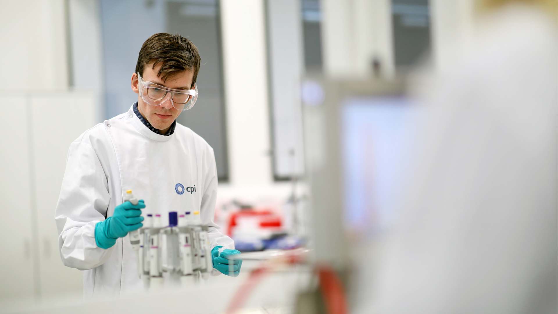 Photo of CPI Scientist in the lab Photo of CPI Scientist in the lab