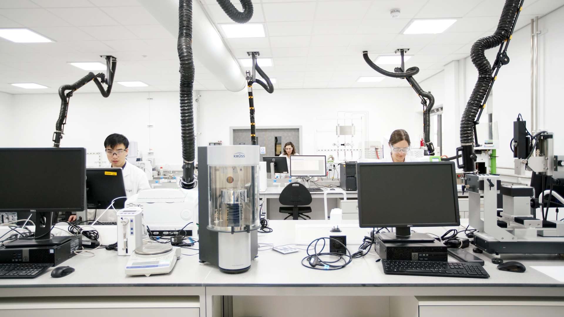 CPI has led the AceForm4.0 project to drive the advancement of industry-led growth across formulating industries. Pictured are workers in one of its laboratories at its cutting-edge formulation facility based at NETPark, in Sedgefield, County Durham CPI has led the AceForm4.0 project to drive the advancement of industry-led growth across formulating industries. Pictured are workers in one of its laboratories at its cutting-edge formulation facility based at NETPark, in Sedgefield, County Durham