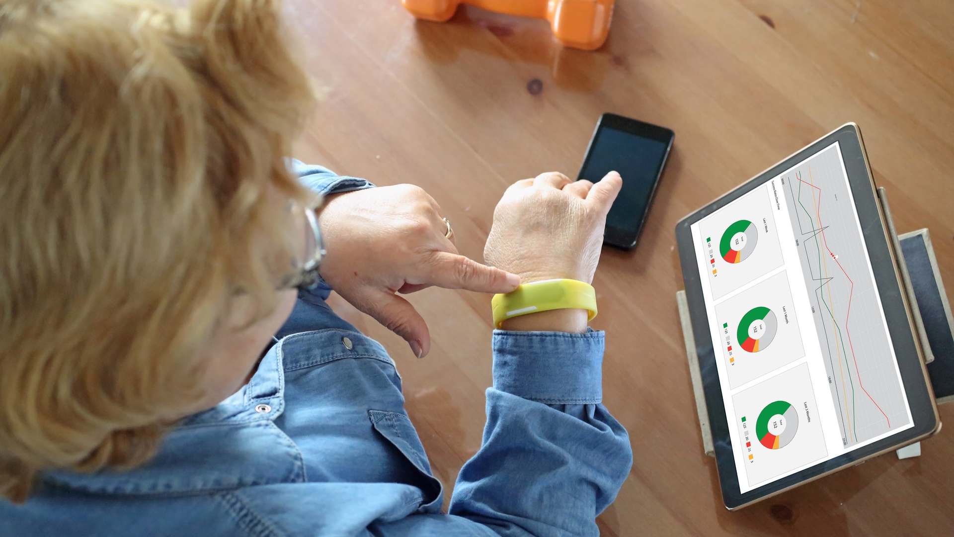 Elderly with Smart technology Elderly with Smart technology