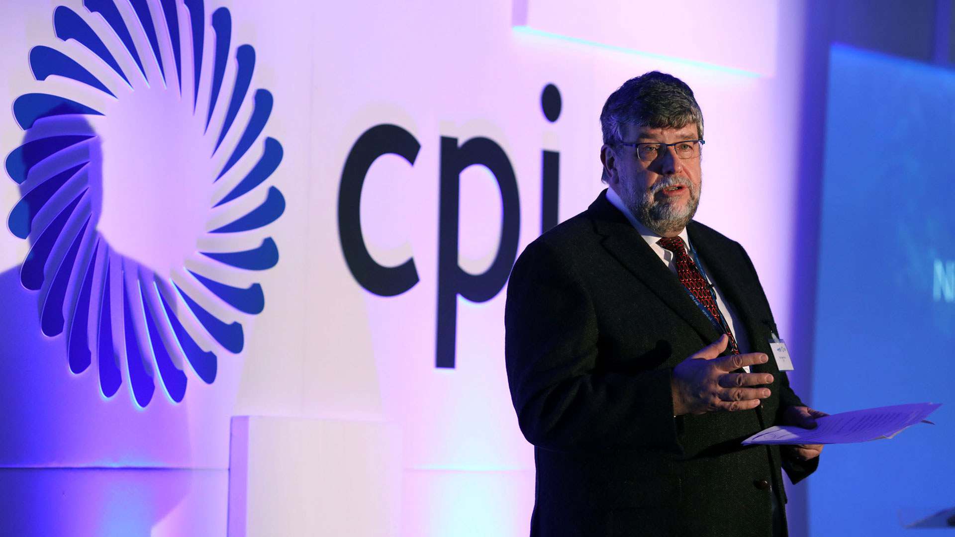 CPI chief executive Nigel Perry delivers a speech at the NETPark centre launch CPI chief executive Nigel Perry delivers a speech at the NETPark centre launch