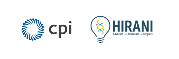 CPI and HIRANI logos on white background CPI and HIRANI logos on white background