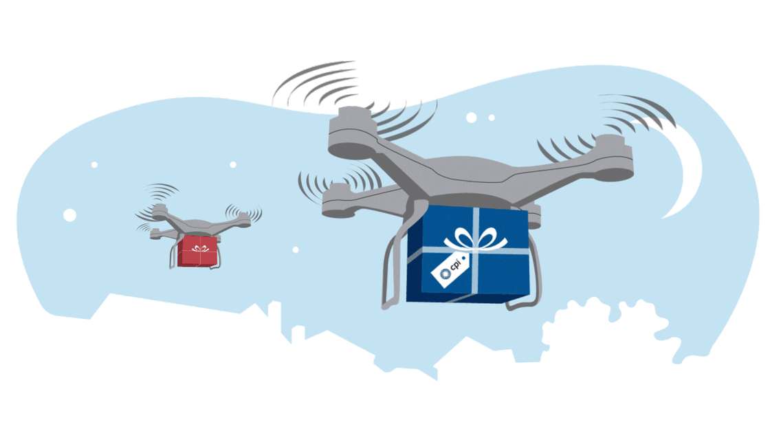Christmas Drone Christmas Drone