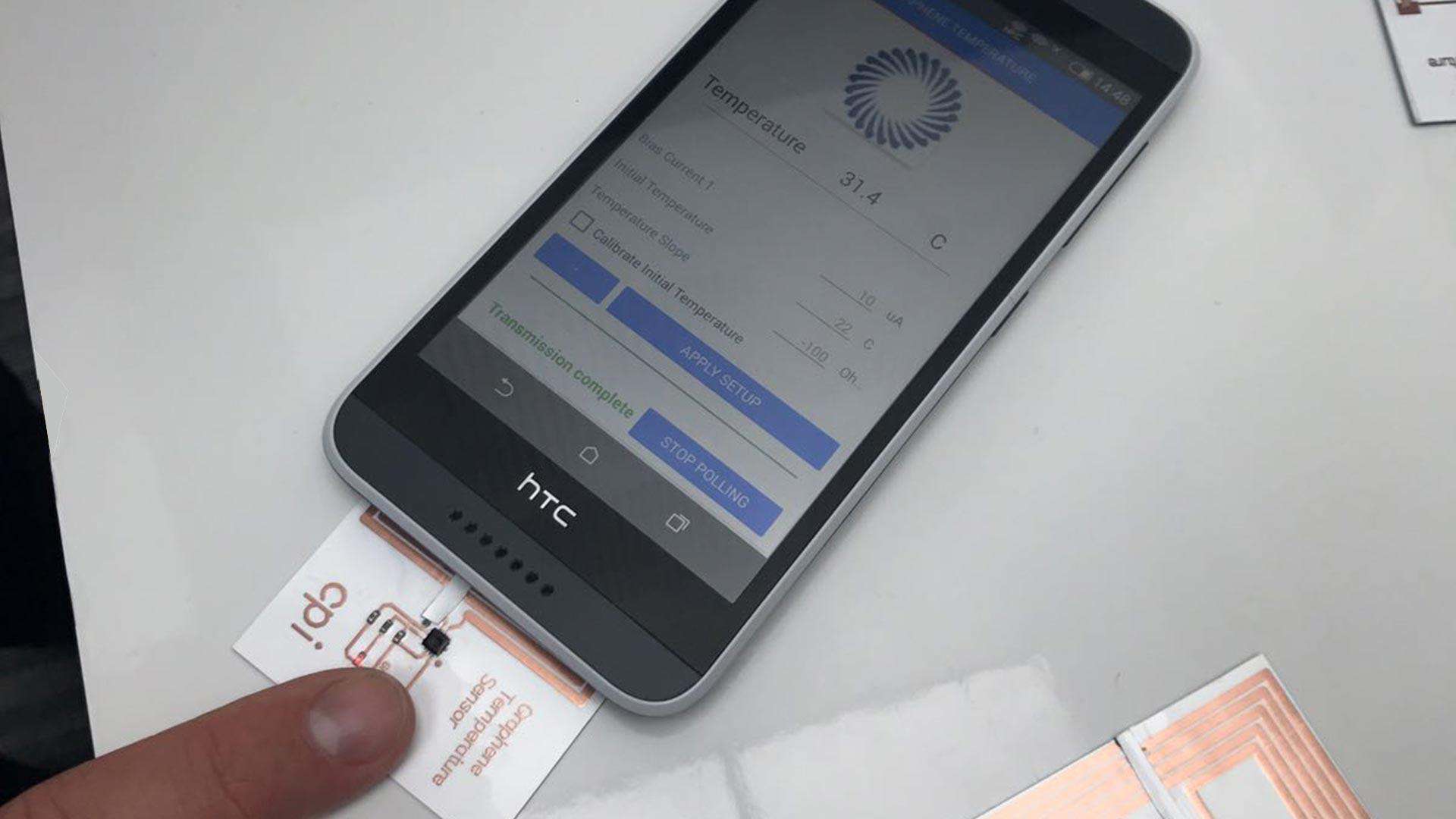 Graphene Temperature Sensors Graphene Temperature Sensors