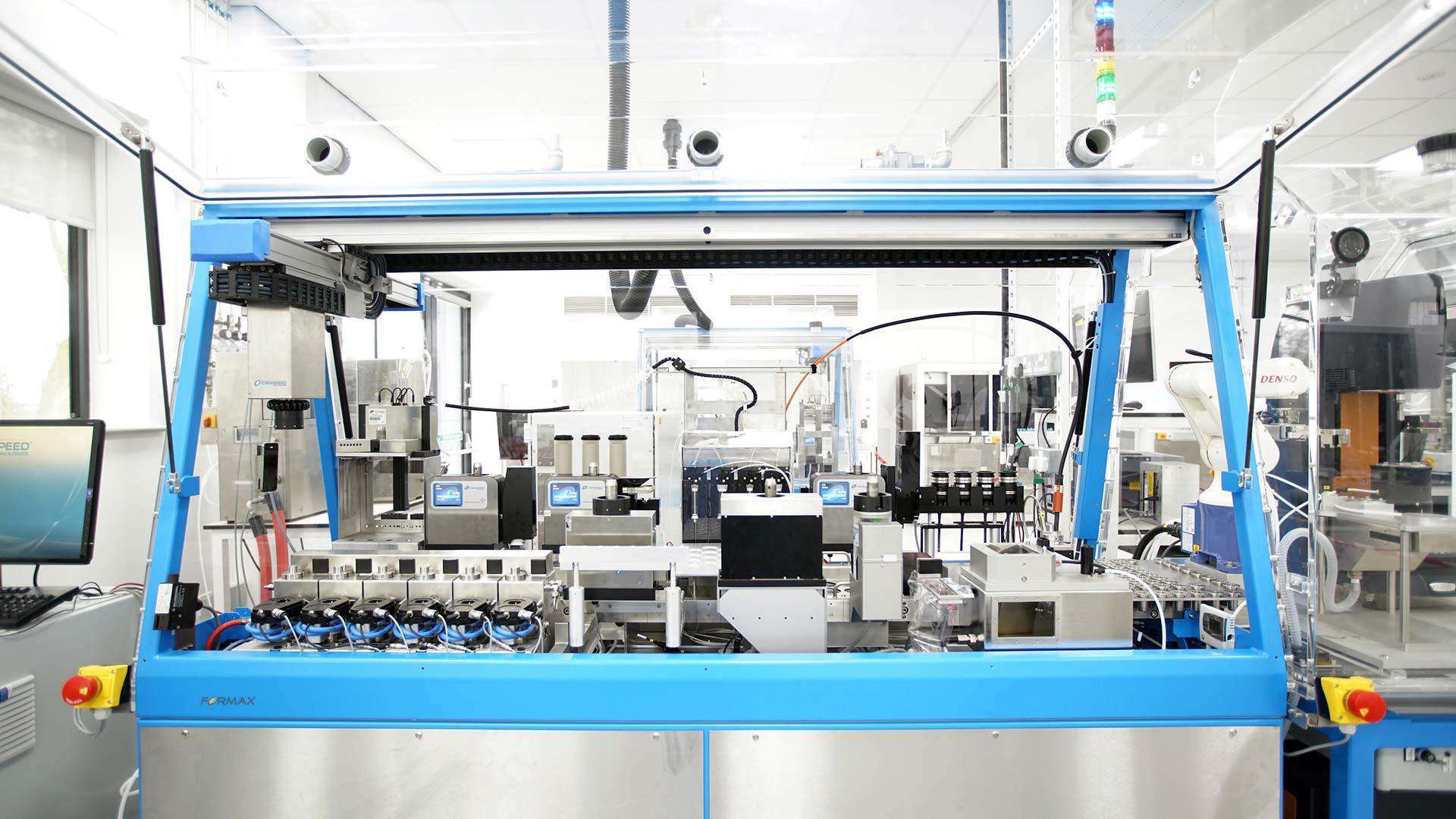 Photo of high throughput equipment at CPI Photo of high throughput equipment at CPI