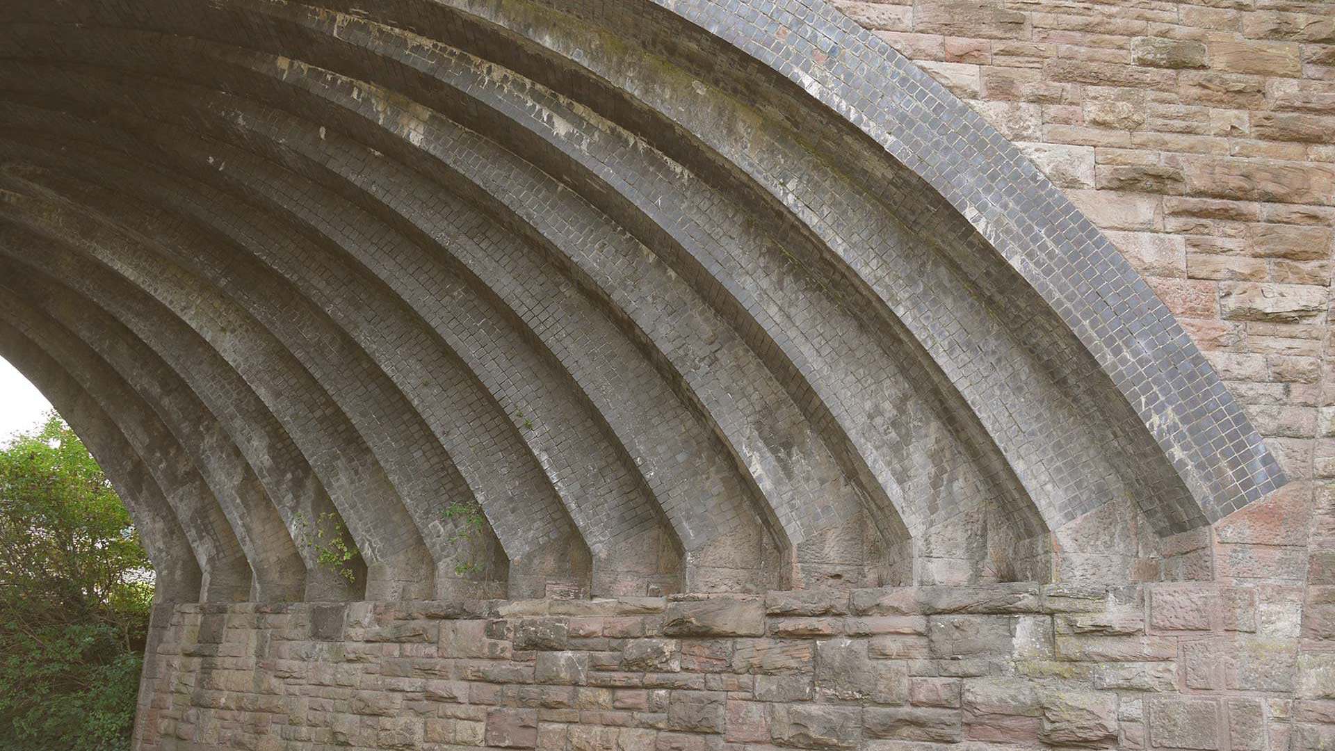 George Stephenson's knowladge of geometry was used to construct the skew arch bridge George Stephenson's knowladge of geometry was used to construct the skew arch bridge