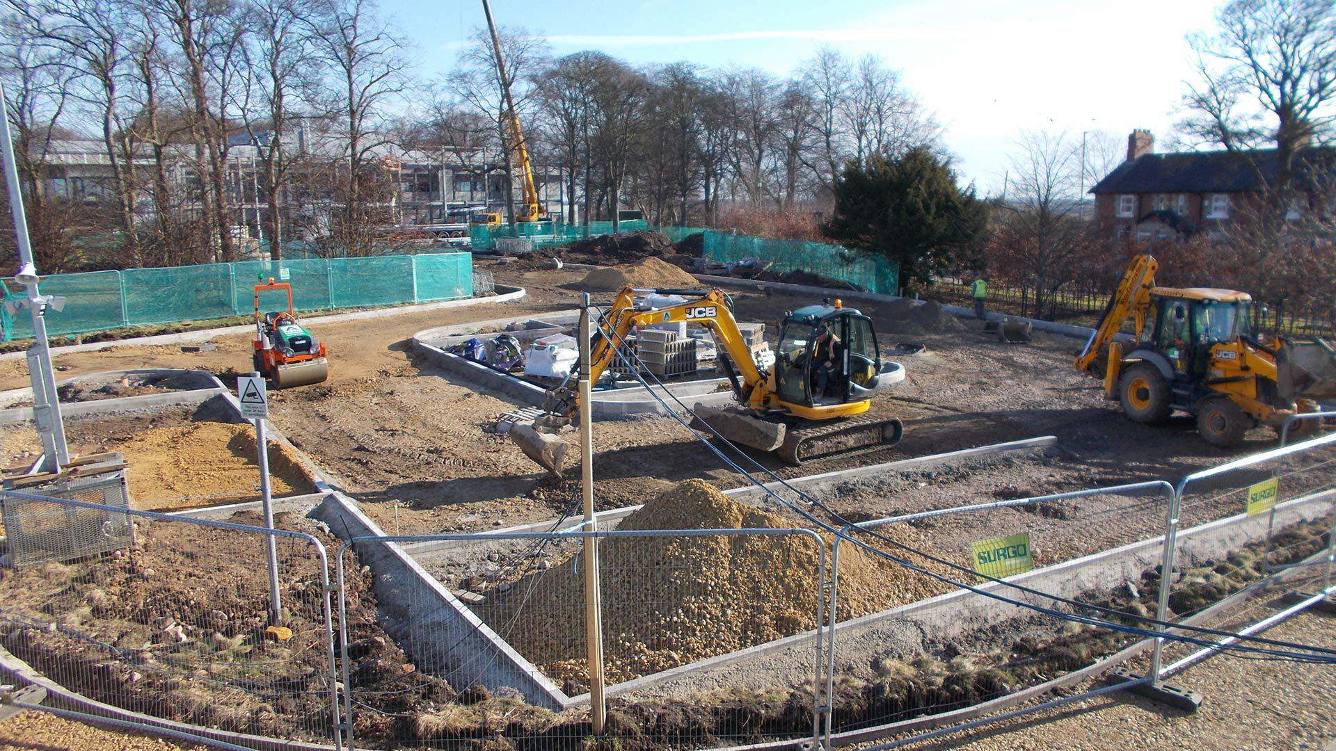 Building work continues on the National Centre for Healthare Photonics Building work continues on the National Centre for Healthare Photonics