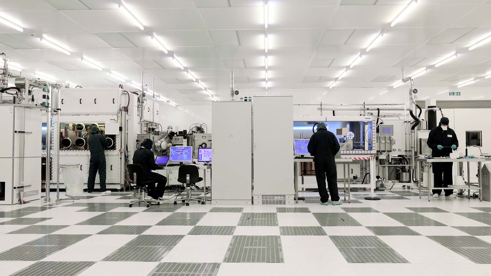 Printed electronics clean room Printed electronics clean room