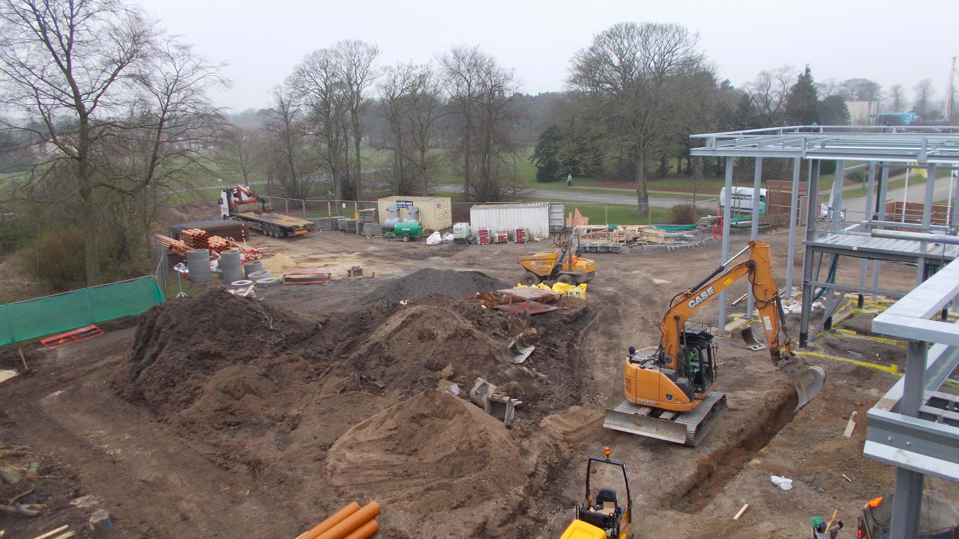 A photo of the construction of the National Formulation Centre A photo of the construction of the National Formulation Centre