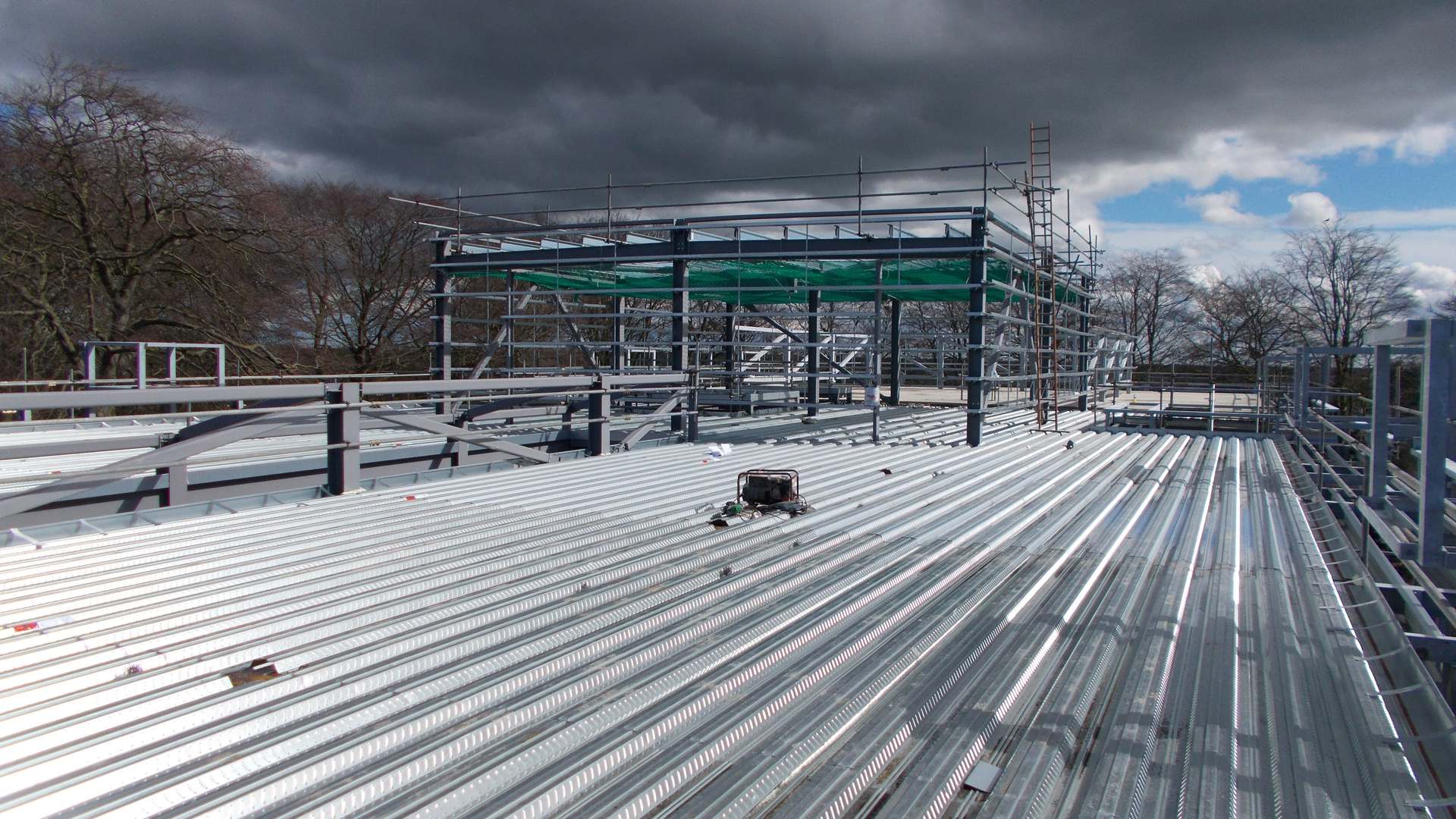 A photo of the construction of the National Formulation Centre A photo of the construction of the National Formulation Centre